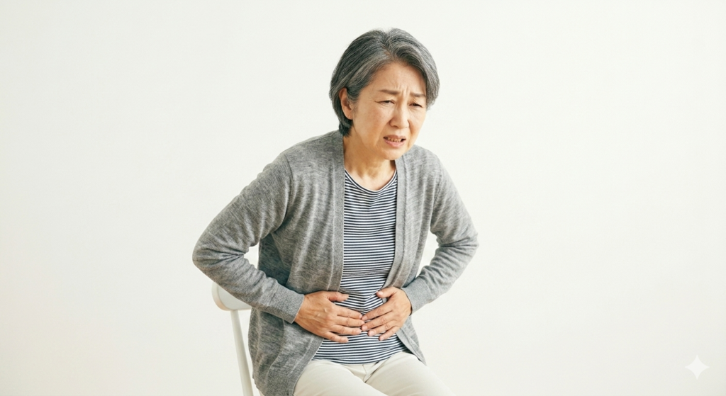 生理痛に悩む女性